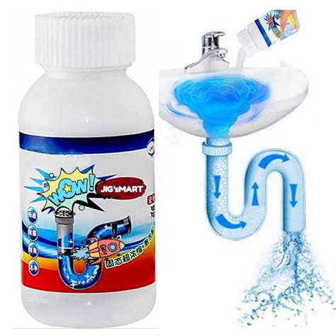 JIG'sMART Pipe Dredging Agent Kitchen Sink Blockage Remover Powder ...