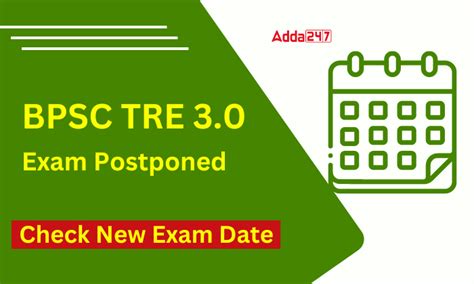 BPSC TRE 3.0 Exam For 16th March Postponed, Check New Exam Date
