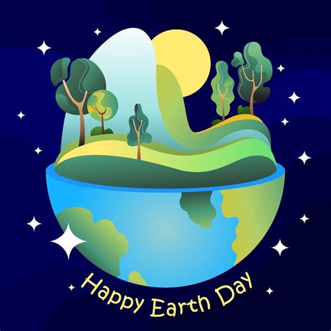 Happy Earth Day Illustration 2204353 Vector Art at Vecteezy