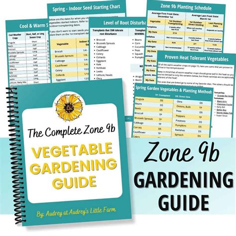 Zone 9b Vegetable Planting Guide - Audrey's Little Farm | Vegetable ...