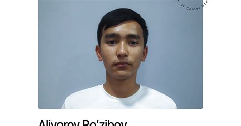 Aliyorov Roʻziboy natijalarini qarshi oling → — Teletype