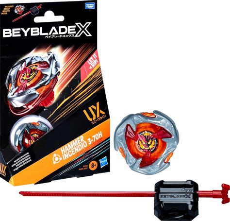 Beyblade X Hammer Incendio 3-70H Starter Pack Spinning Top and Starter : Amazon.com.au: Toys & Games