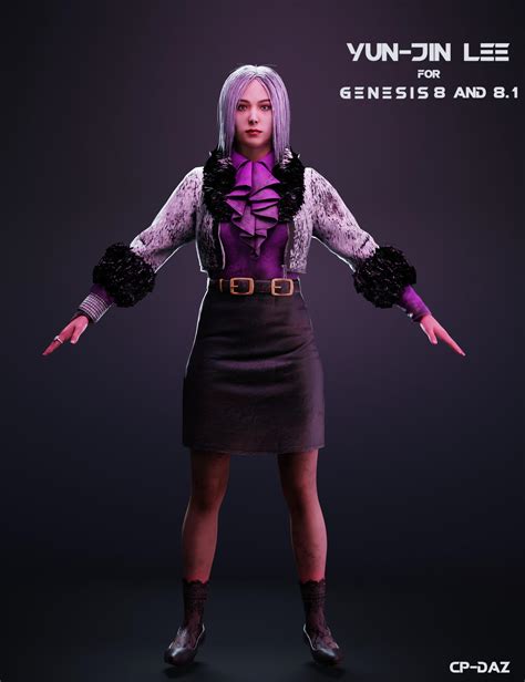 Yun-Jin Lee For Genesis 8 and 8.1 Female Done by cpdaz on DeviantArt