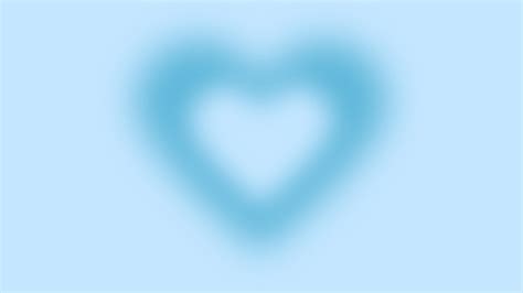 Blue Heart Wallpaper for iPhone