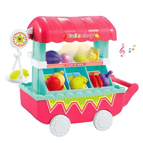 DIY Children Role Play Toys Mini Ice-cream/Candy/Fruit/Vegetables ...