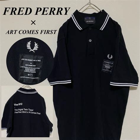 FRED PERRY art comes first ポロシャツ フレッドペリー - メルカリ