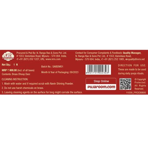 Buy Brass Dhoop Dani Online For Pooja Arati – Cycle.in