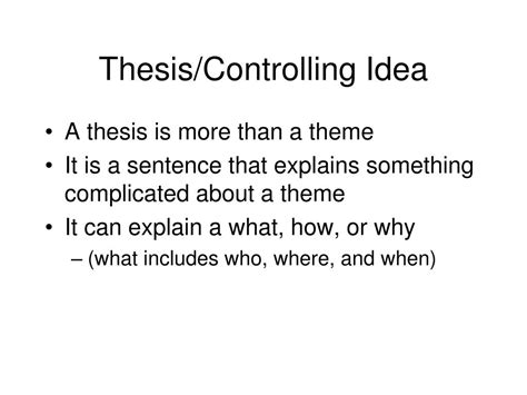Image result for Thesis Example Two Control