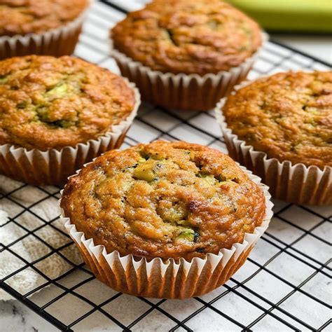 Banana Zucchini Muffins