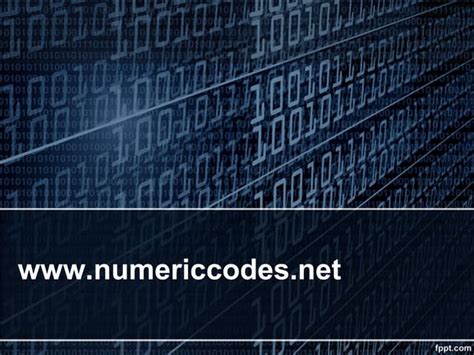 Image result for Numeric Code