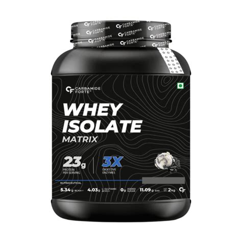Buy Carbamide Forte Whey Isolate Matrix Protein 2 Kg Online | NutriStar