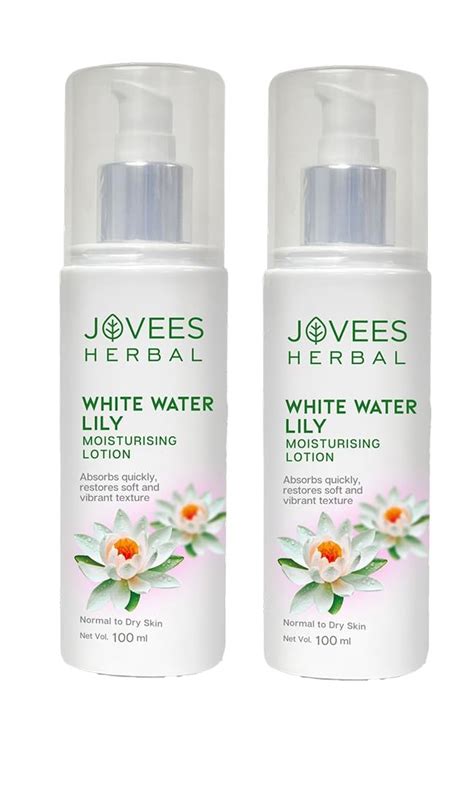 Jovees Herbal White Water Lily Moisturising Lotion | For Normal to Dry ...