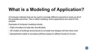 Modeling and Simulation Applications 的图像结果