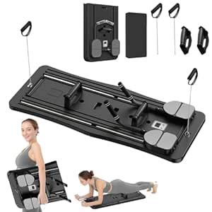 Buy Proberos® 5 in 1 Upgraded Pilates Reformer Machine Workout Board ...