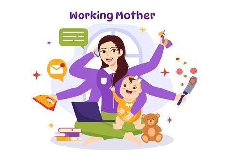 Working Mother Clipart