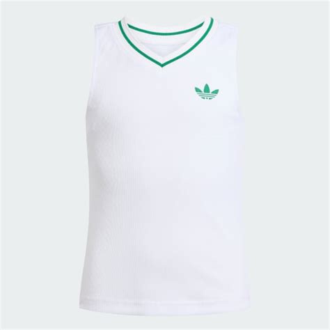 adidas Tennis Climacool Tank Top Kids - White | Free Shipping with adiClub