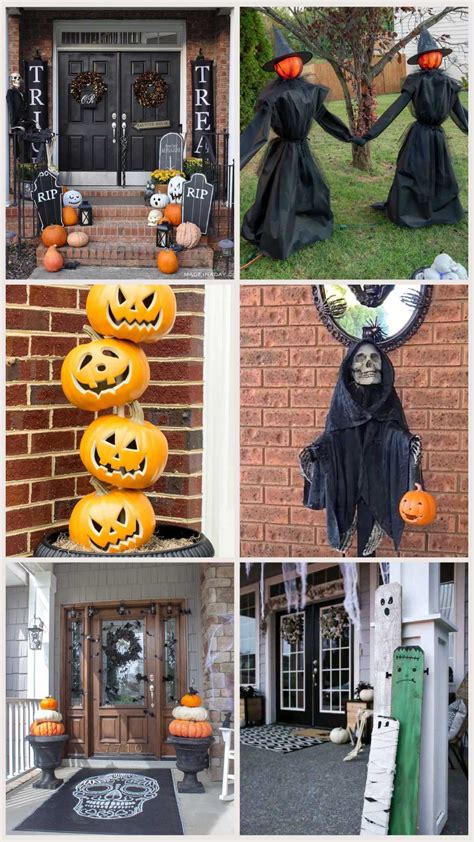Scary Outdoor Halloween Decorations Diy Outdoor Halloween Decorations: