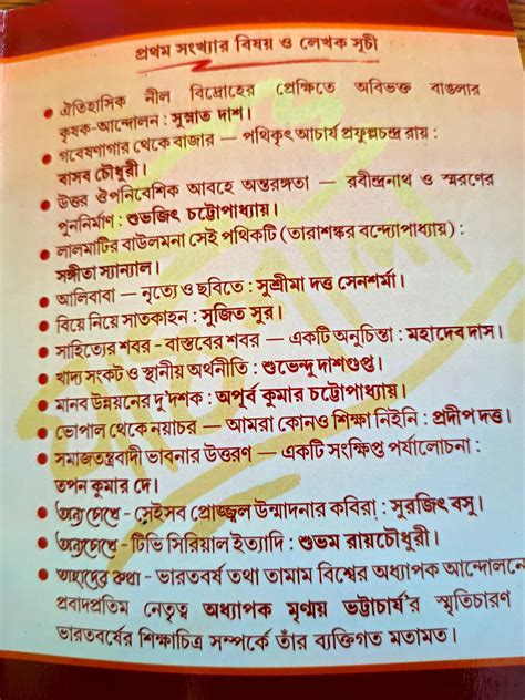 Antorjatik Pathsala - Index