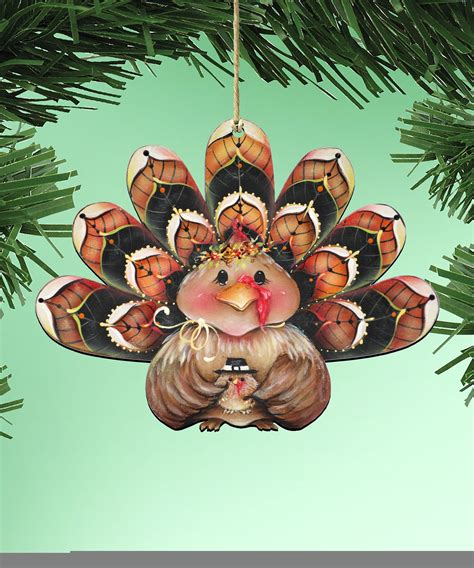 Turkey Ornament Christmas Ornaments Turkey Holiday Tree Decoration ...