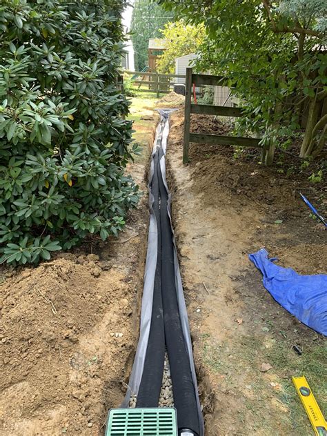Permeable Driveway French Drain 5 Sloping Driveway Drainage Solutions