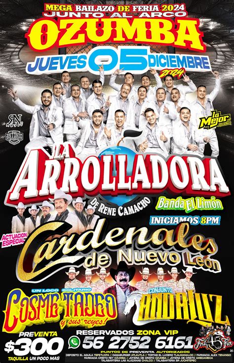 La Arrolladora en Ozumba , Ozumba De Alzate Edo. Mex., Amatlán De ...