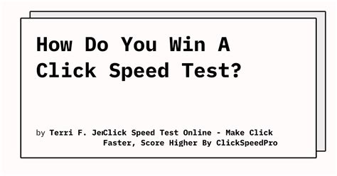 Image result for Fastest Click Speed Test