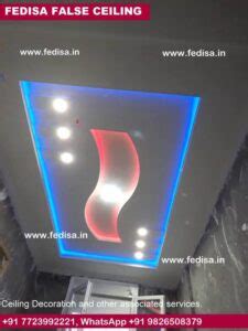 False Ceiling Rectangle Design Hall False Ceiling Design 1981 Plaster ...