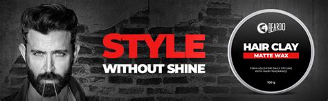 Beardo Hair Clay Wax for Men, 100 gm | Hair Clay for men | Styling Wax ...