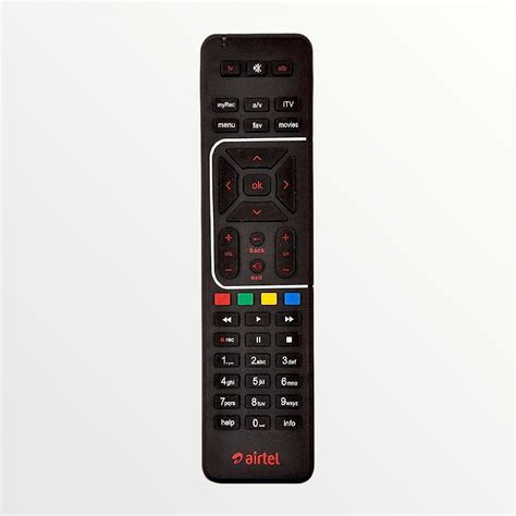 Airtel DTH Remote Control with Recording – Compatible with Airtel SD/H ...