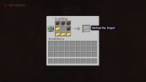 Image result for Netherite Table Recipe