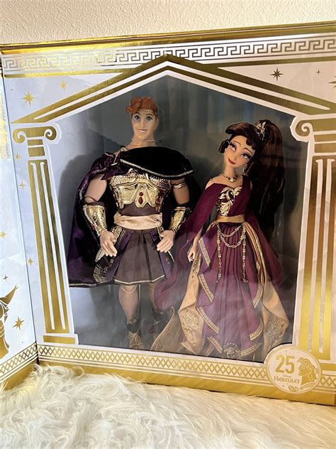 Disney D23 Expo 2022 Limited Edition Hercules Meg Megara Collector Dolls Set -- Antique Price ...