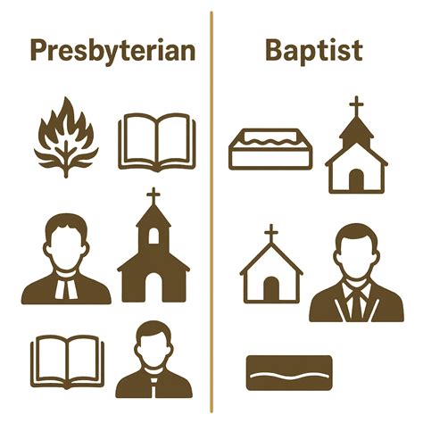 Presbyterian vs Baptist – Beliefs, Differences, and Comparison Chart
