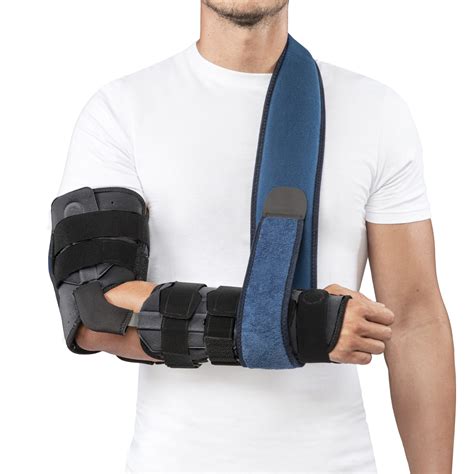 Elbow Splint Mid 500 Right/Left Men's/Women's Elbow Support Black