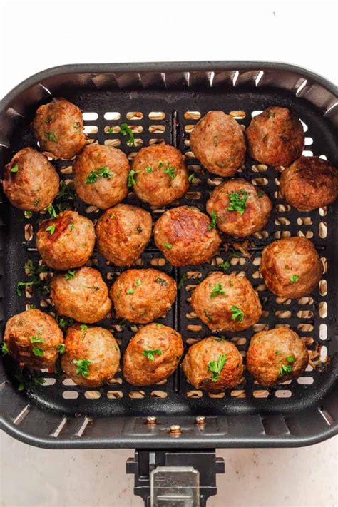 The Best Juicy Air Fryer Meatballs Recipe You'll Ever Try
