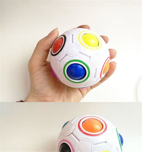 跨境供应 益智减压彩虹球魔方 创意趣味球形减压发泄玩具-阿里巴巴