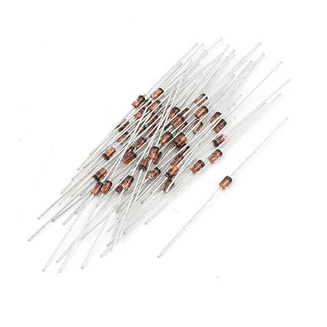 40 Pcs Axial Lead DO-41 Zener Diodes Voltage Regulator 1N4742 1W 12V ...