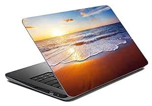 PRINT2DOOR Beach Beaches Design 3D Print Matte Laptop Skin - Buy ...