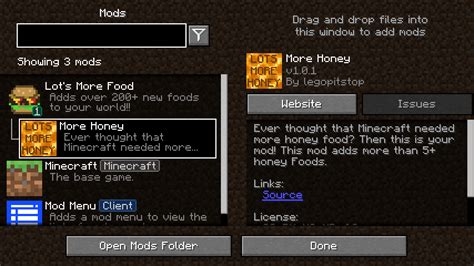Horien Minecraft Mod Menu 的图像结果