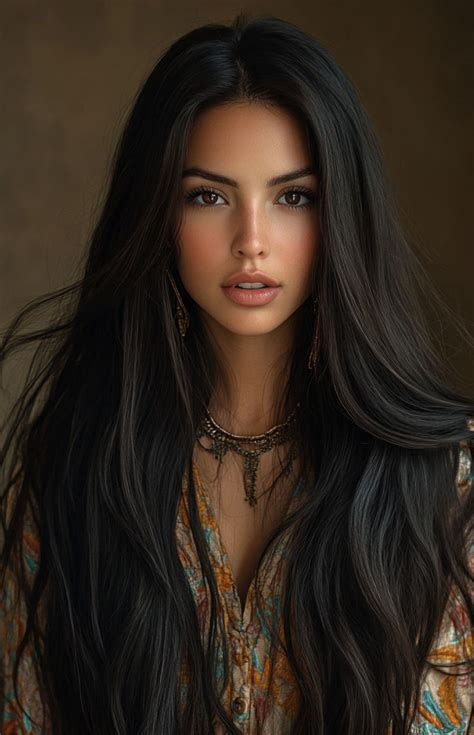 Pinterest | Latina hair, Long dark hair, Brunette beauty