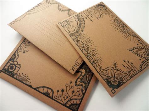DIY Mail Art Envelope Template | Mail art envelopes, Envelope art, Mail art