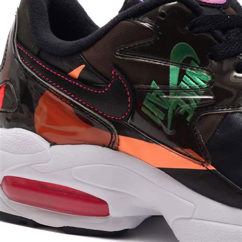 NIKE AIR MAX2 LIGHT QS BLACK/BLACK-RACER PINK 19SU-S（ナイキ エア マックス2 ライト ...