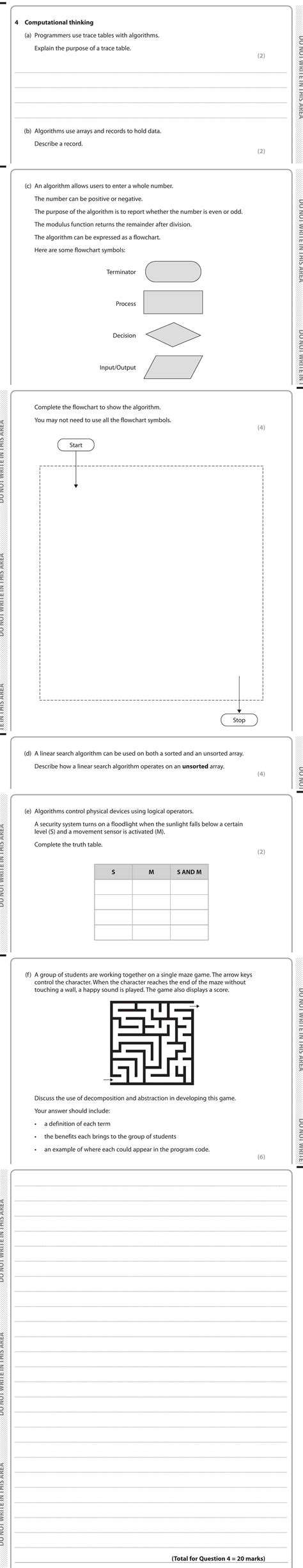 Image result for Algorithms Computer Science GCSE