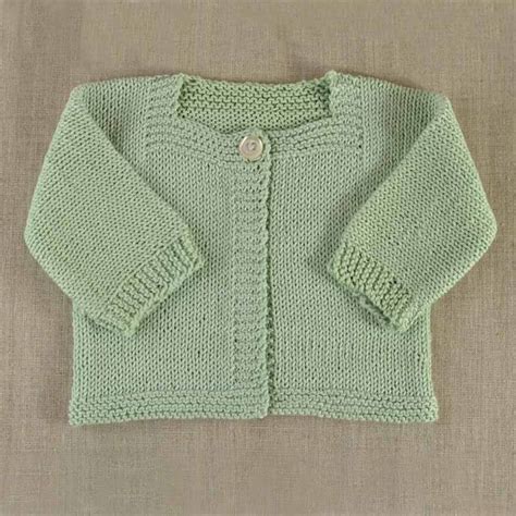 Modèle tricot | bébé| Cardigan | débutant - A&A Patrons