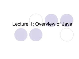 Image result for Java Overview