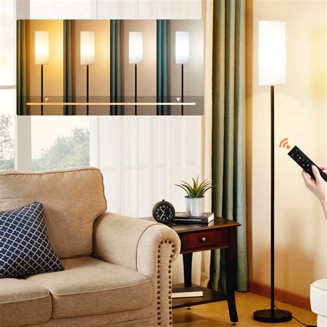 Ambimall Floor Lamps for Living Room, Modern Floor Lamp with Remote ...