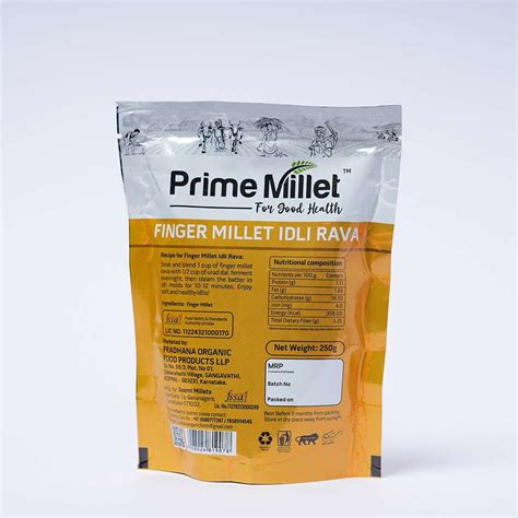 Finger Millet Idly Rava (250g) | Finger Millet Idly Rava Online ...
