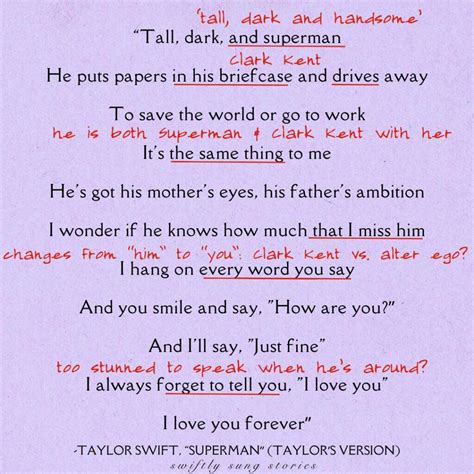 Man Of Steel…Or Stone? Taylor Swift's "Superman" Meaning, Explained ...