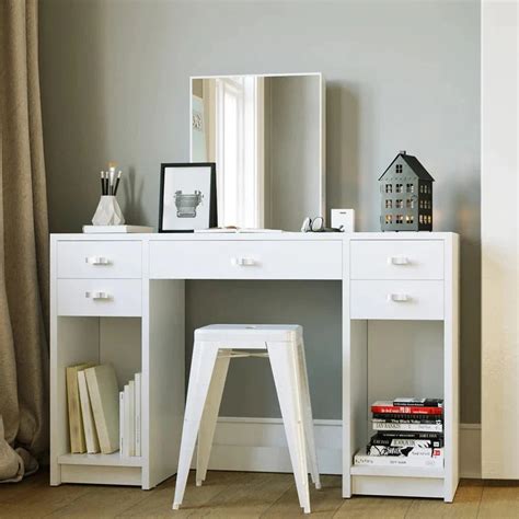 Dressing Table Design, Wardrobe Design with Dressing Table, Wooden ...