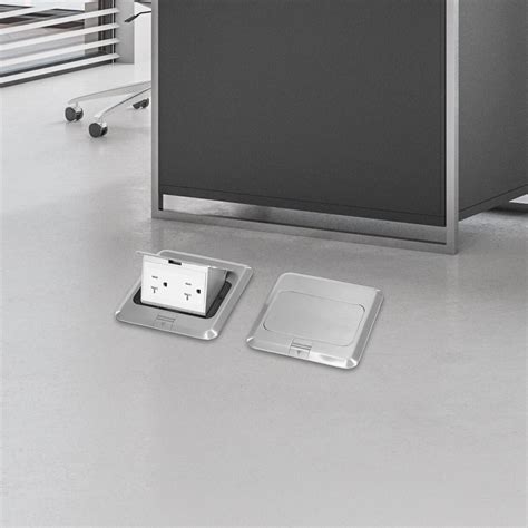 2 Pieces Pop-Up Floor Sockets Pop Up Floor Outlet Sockets Hidden Socket ...