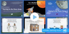 In a Rocket Song PowerPoint (teacher made) - Twinkl